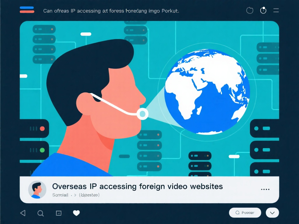 海外IP能看国外视频网站吗及观看条件是什么？海外IP配图