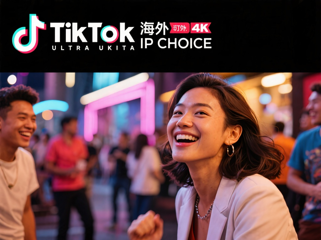 做TikTok用哪种海外IP合适？海外IP配图